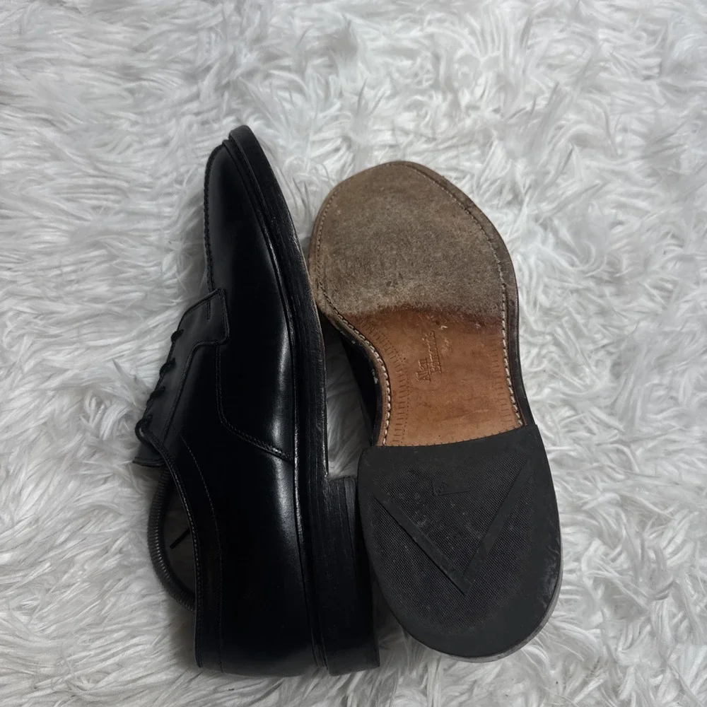 Allen Edmonds Men's 10.5 Hillcrest Shoes Oxford Apron Toe Wedding Formal‎ Office